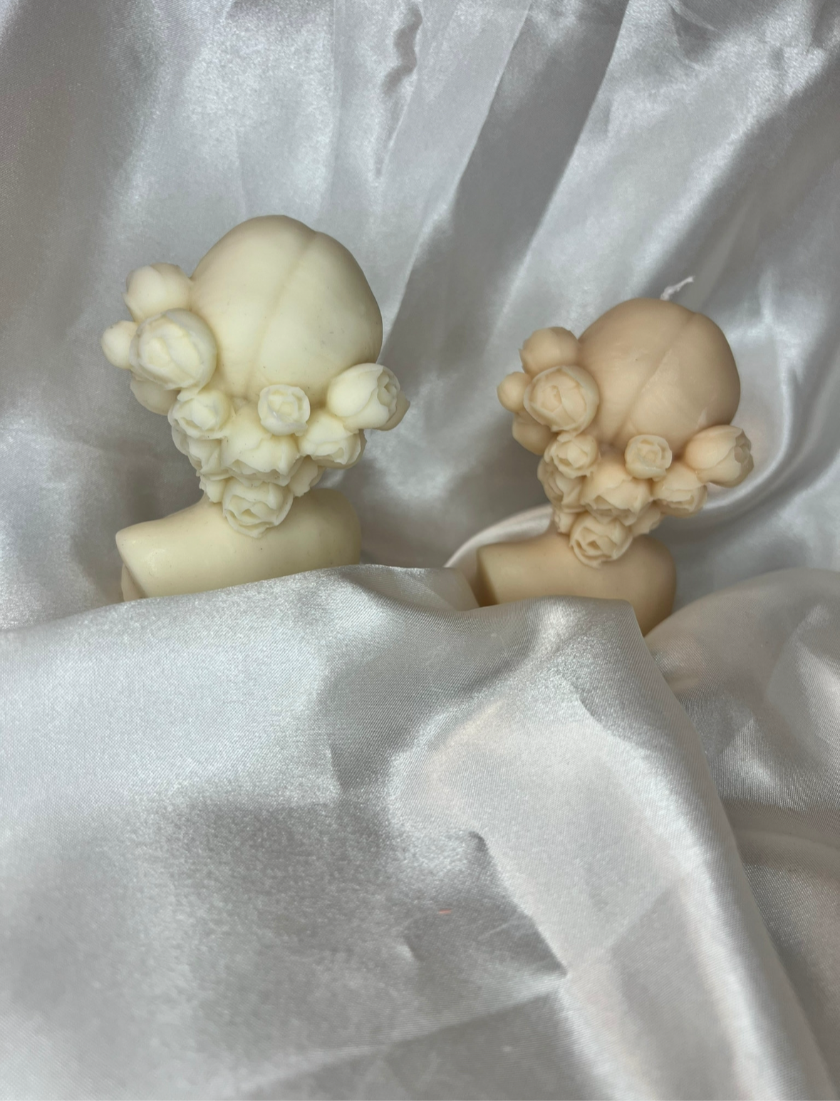 Blumenmädchen|Vegan|Kerze | Blumenfrau