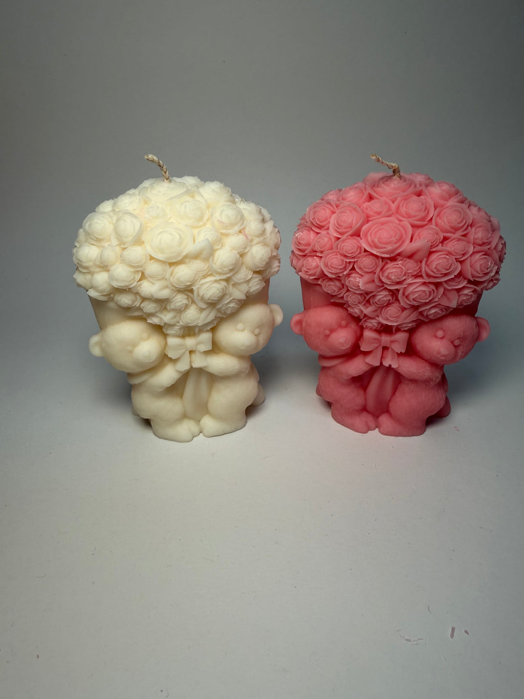 Teddybären mit Blumen