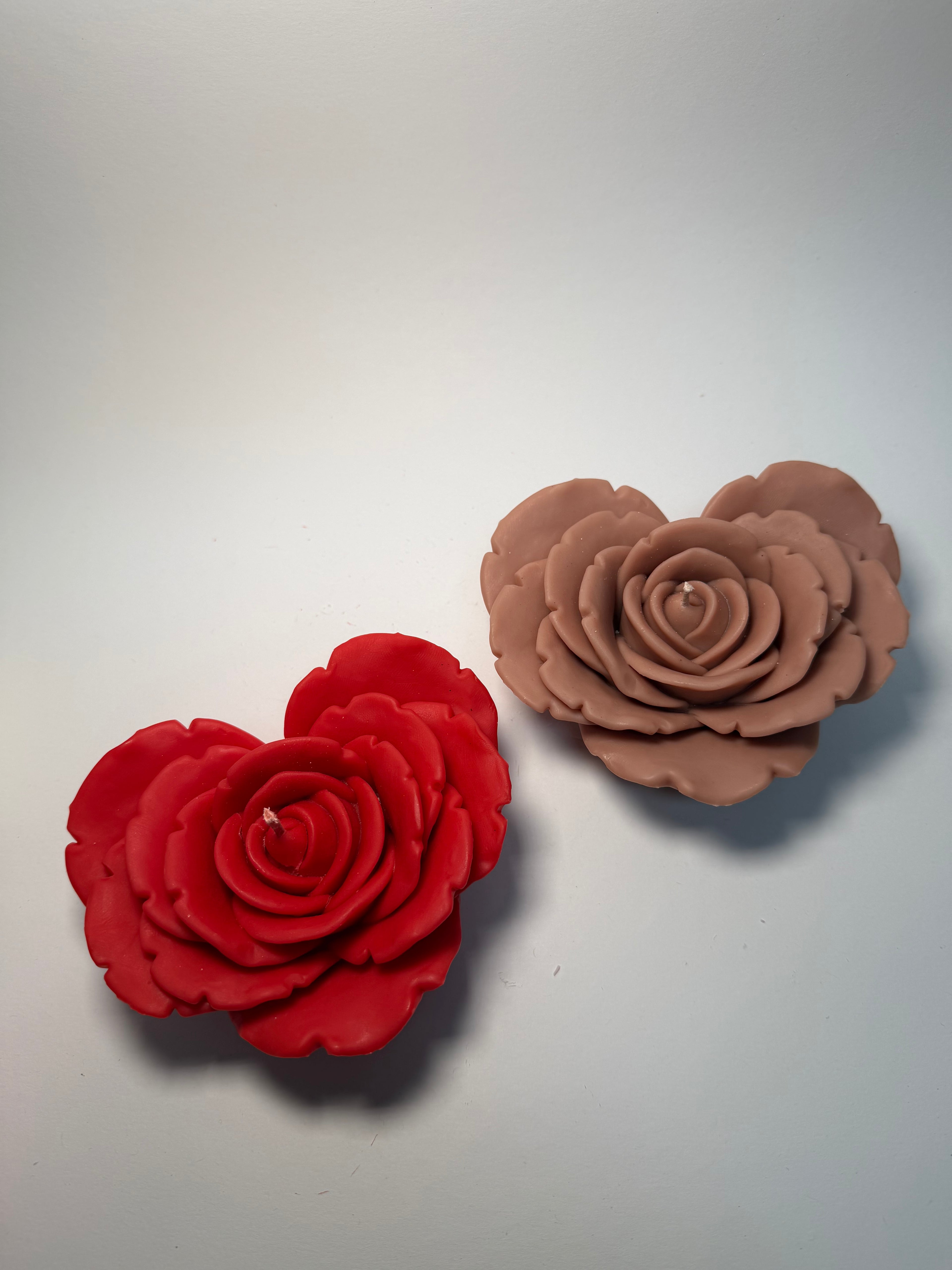 Rosenkerze | Herzrose | Herzkerze Rosenherz| Geschenk | Geschenkidee | Mama |Verlobte |Ehefrau |Freundin|