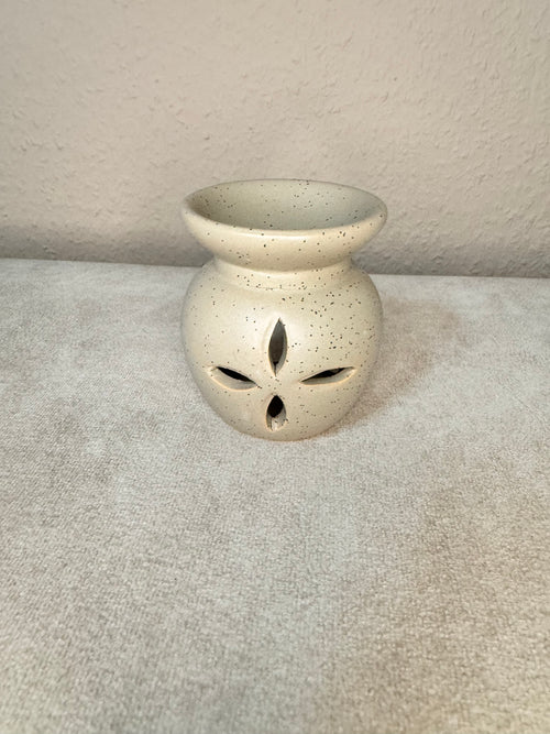 Duftlampe | Steinoptik | Blume