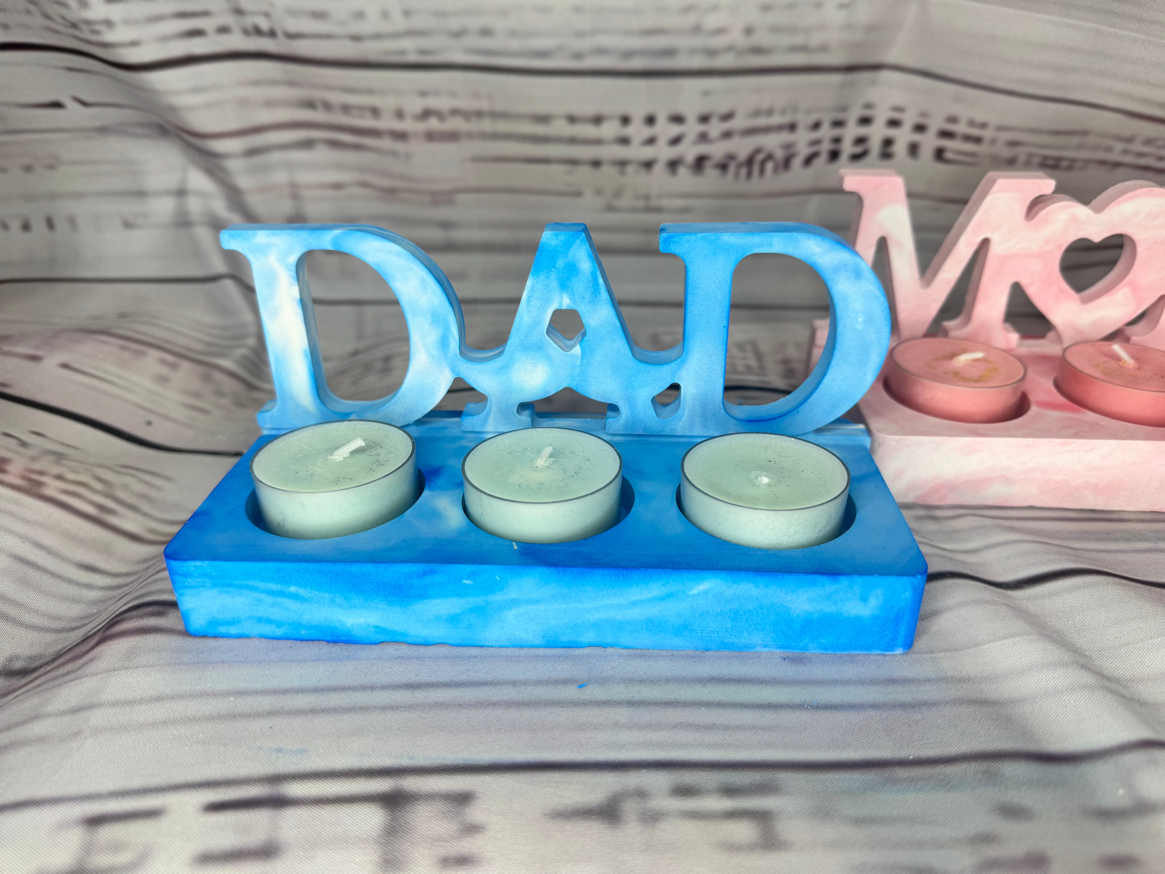 Muttertagsgeschenk|Vatertagsgeschenk|Muttertag|Vatertag|Mama|Papa|Geschenk Eltern|Teelichthalter|Geschenk Geburtstag Eltern