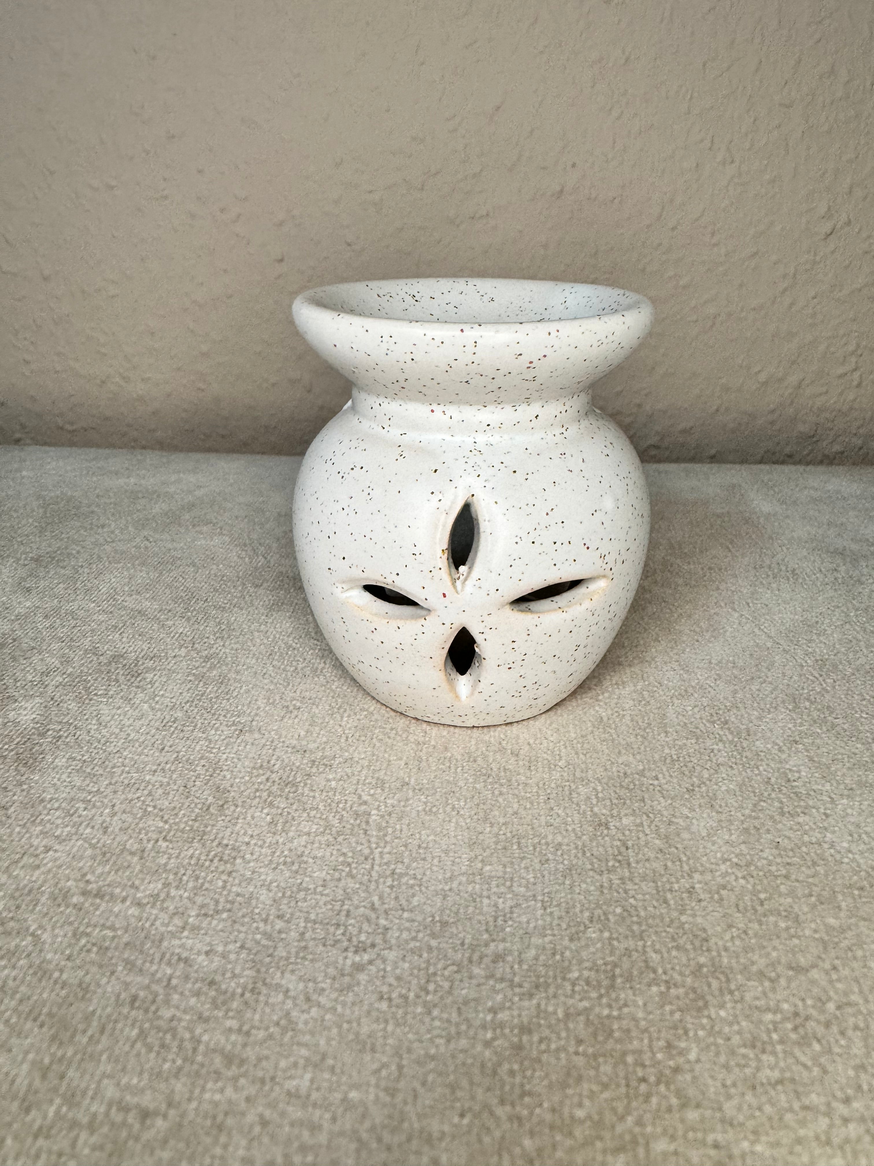 Duftlampe | Steinoptik | Blume