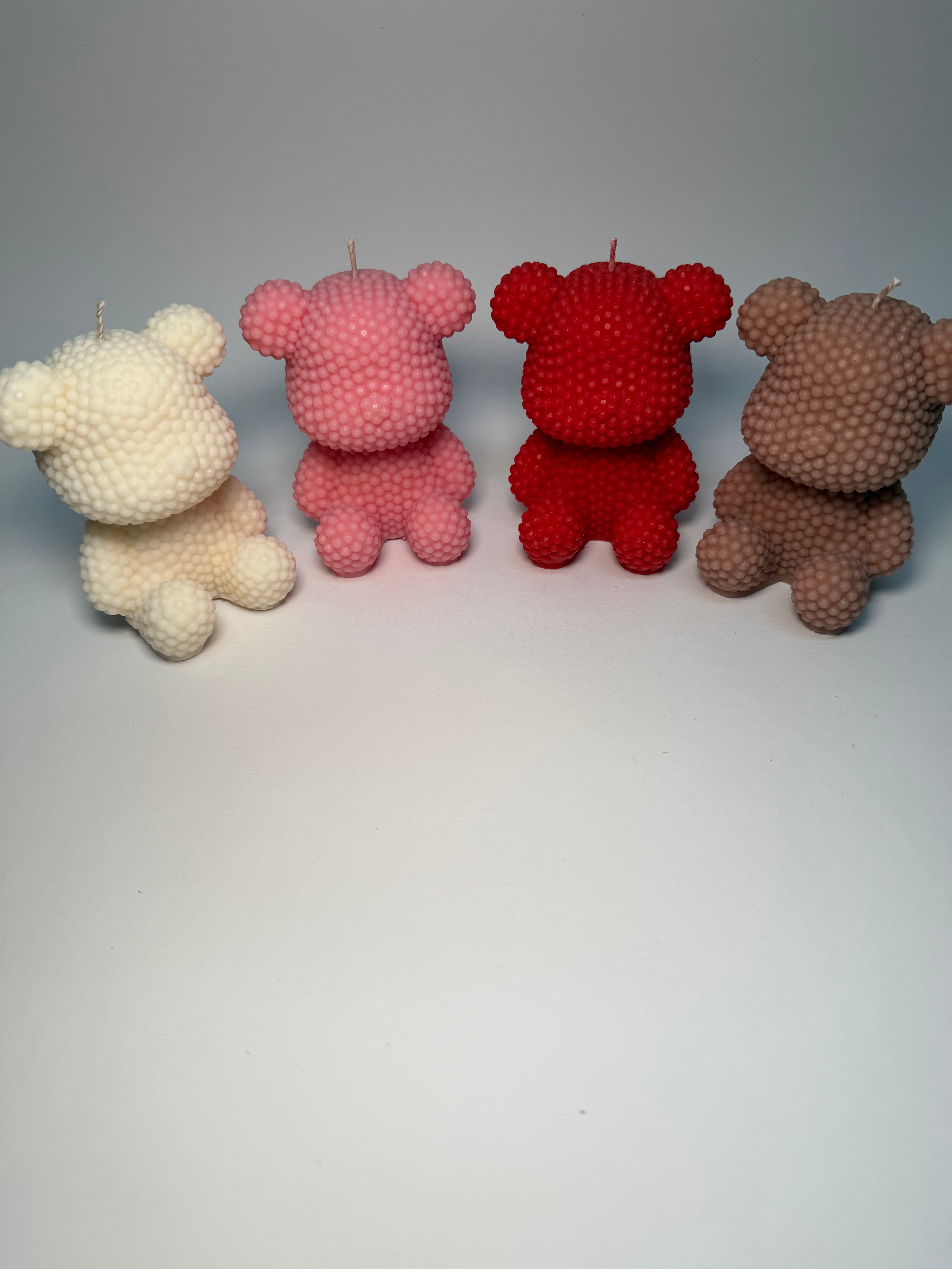 Teddy Kerze | Retro Teddy | Teddybär Kerze