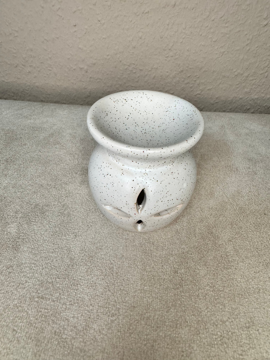 Duftlampe | Steinoptik | Blume