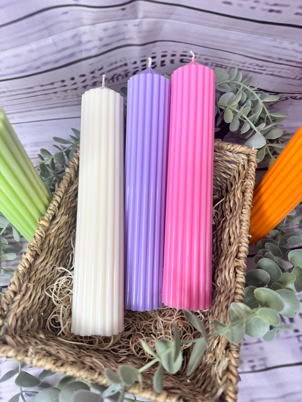 Stabkerze|Stabkerzenhalter|Stumpenkerze|Kerze|Lange Stabkerzen|Kurze Stabkerzen|Tafelkerzen|Rapswapswachs|vegan|Standkerze