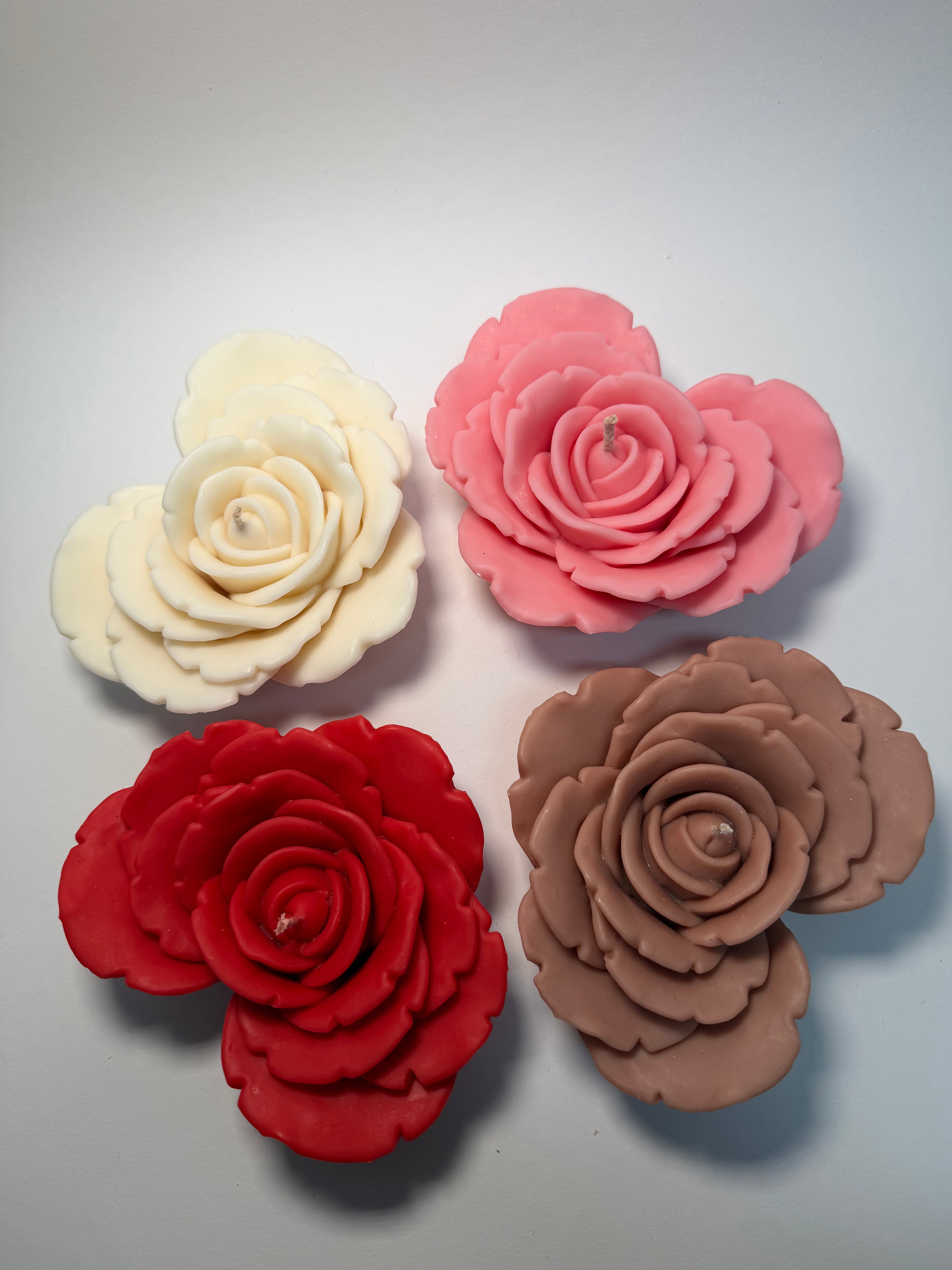 Rosenkerze | Herzrose | Herzkerze Rosenherz| Geschenk | Geschenkidee | Mama |Verlobte |Ehefrau |Freundin|