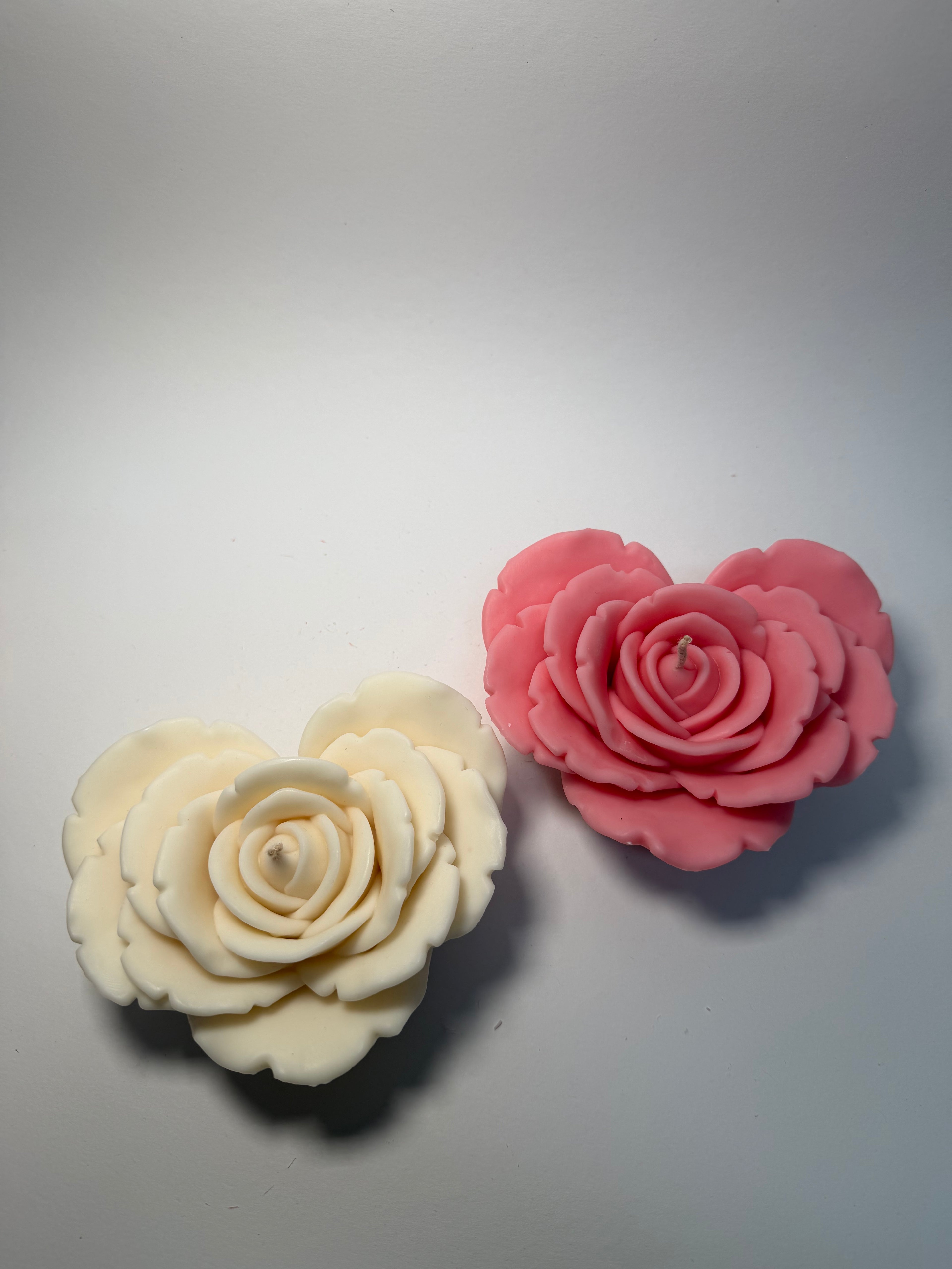 Rosenkerze | Herzrose | Herzkerze Rosenherz| Geschenk | Geschenkidee | Mama |Verlobte |Ehefrau |Freundin|