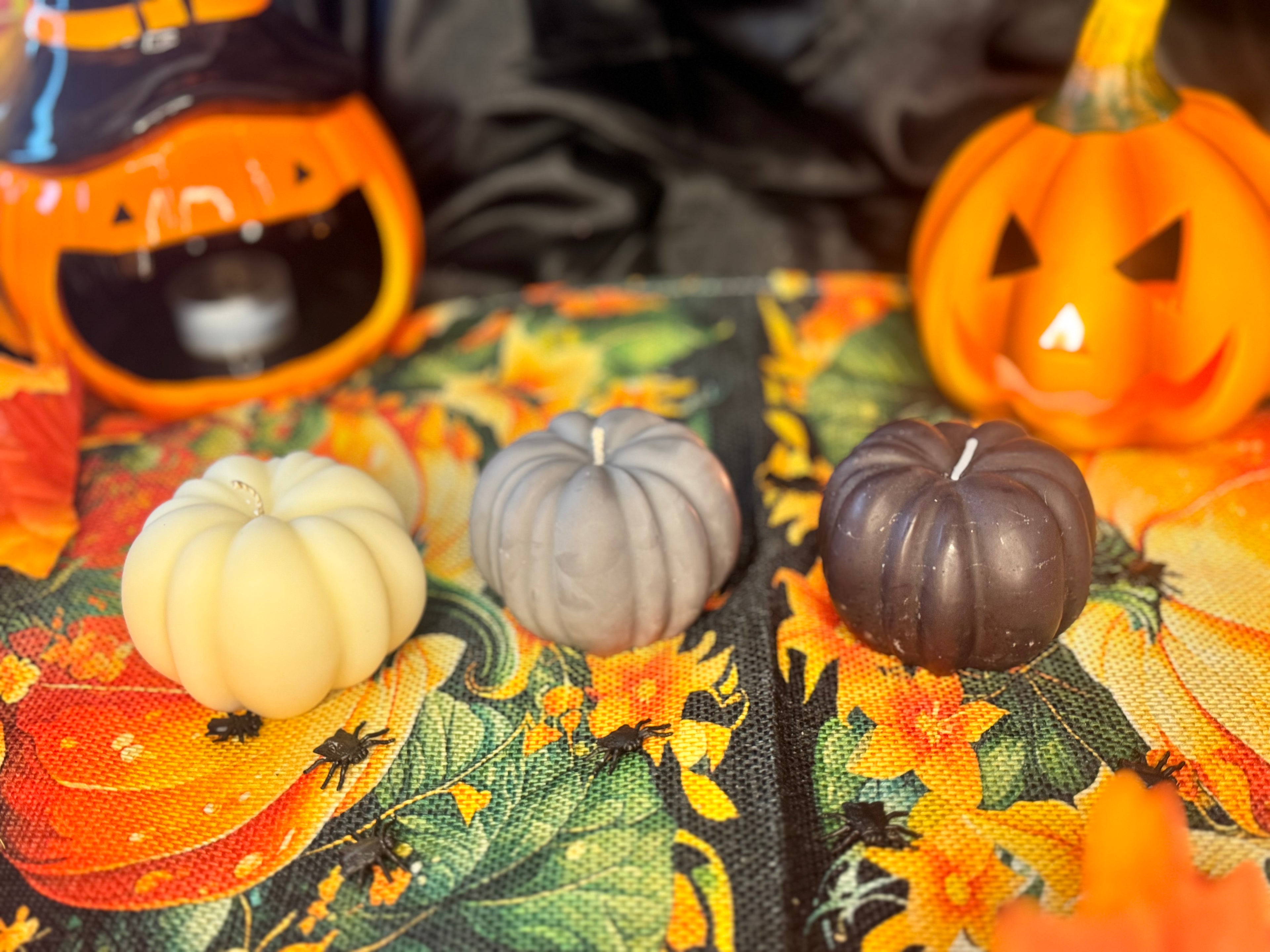 Kürbis Kerze | Herbstkerze | Halloween | Herbst